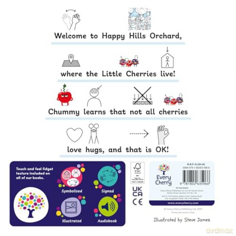 Chummy Asks First: Accessible Symbolised Edition: 6 (The Little Cherries Symbolised 6-Book Collection (Books 1-6)) [KSIĄŻKA]
