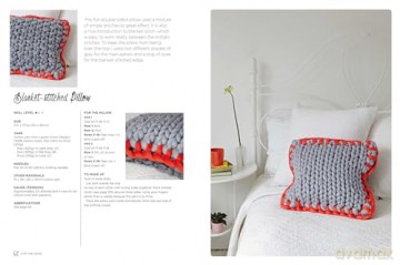 Chunky Knits: 35 projects to make: Stylish and quick designs made with super-size needles - Lauren Aston [KSIĄŻKA]