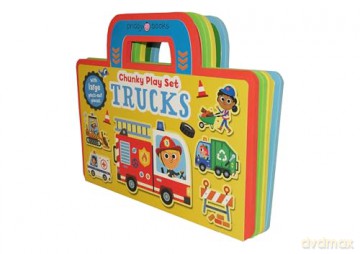 Chunky Play Set Trucks - Roger Priddy [KSIĄŻKA]