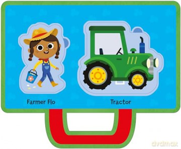 Chunky Play Set: Farm - Priddy Books [KSIĄŻKA]