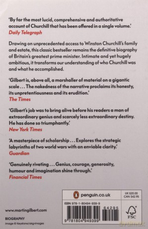 Churchill: A Life: The Official Biography - Dr Martin Gilbert [KSIĄŻKA]