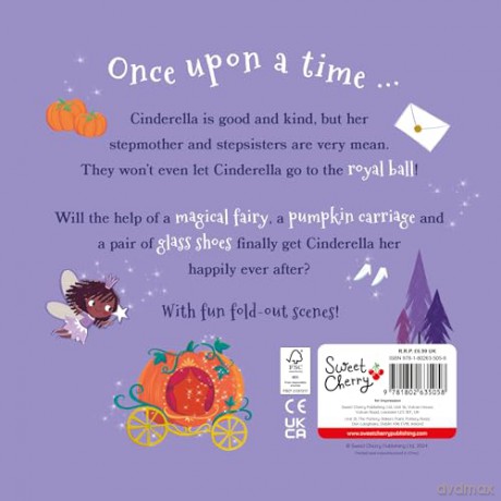 Cinderella (Fold-Out Fairy Tales): 1 (Traditional Fold-Out Fairy Tales) [KSIĄŻKA]