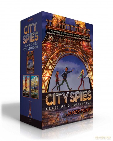 City Spies Classified Collection (Boxed Set): City Spies; Golden Gate; Forbidden City - James Ponti [KSIĄŻKA]