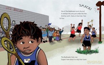 Clack, Clack! Smack!: A Cherokee Stickball Story (International Development in Focus) - Traci Sorell [KSIĄŻKA]