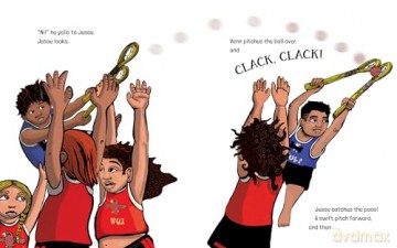 Clack, Clack! Smack!: A Cherokee Stickball Story (International Development in Focus) - Traci Sorell [KSIĄŻKA]
