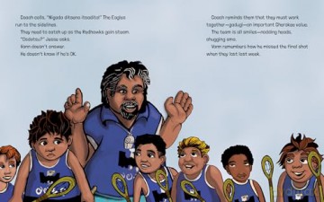 Clack, Clack! Smack!: A Cherokee Stickball Story (International Development in Focus) - Traci Sorell [KSIĄŻKA]