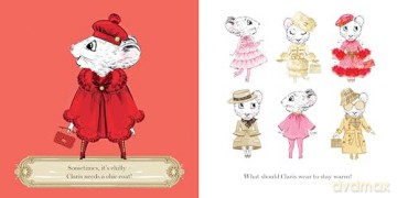 Claris Gets Dressed: A Petite Claris Delight - Megan Hess [KSIĄŻKA]