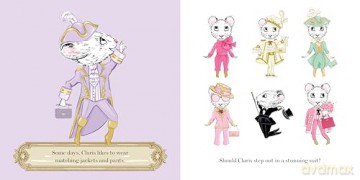 Claris Gets Dressed: A Petite Claris Delight - Megan Hess [KSIĄŻKA]