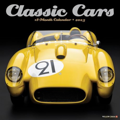 Classic Cars 2025 Wall [KSIĄŻKA]