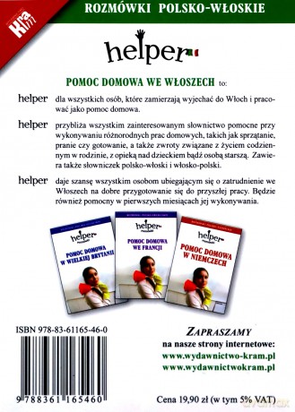 Helper włoski - pomoc domowa [KSIĄŻKA]