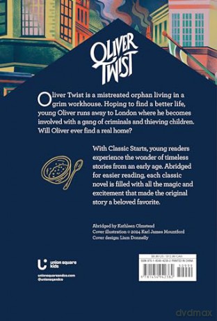 Classic Starts (R): Oliver Twist - Charles Dickens [KSIĄŻKA]