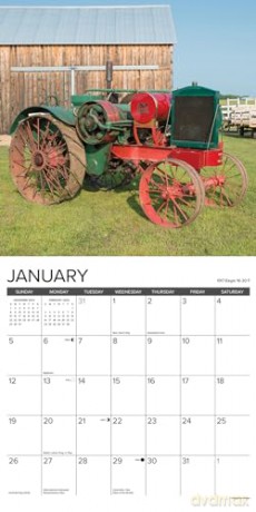Classic Tractors 2025 Wall [KSIĄŻKA]