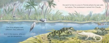 Claude: The True Story of a White Alligator - Smith [KSIĄŻKA]