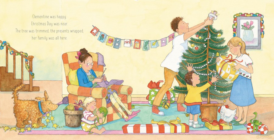 Clementine's Christmas: join lovable family dog, Clementine, as she creates complete chaos at Christmas time. Part of: Clementine series (4 books) - Annie White [KSIĄŻKA]