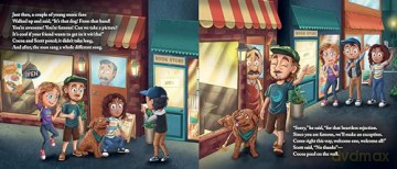 Cocoa The Tour Dog: A Children's Picture Book - Mansbach Stick Figure [KSIĄŻKA]