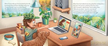 Cocoa The Tour Dog: A Children's Picture Book - Mansbach Stick Figure [KSIĄŻKA]