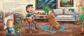 Cocoa The Tour Dog: A Children's Picture Book - Mansbach Stick Figure [KSIĄŻKA]