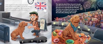 Cocoa The Tour Dog: A Children's Picture Book - Mansbach Stick Figure [KSIĄŻKA]