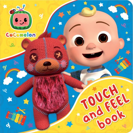 CoComelon: Touch and Feel book: Brand New illustrated interactive touch and feel board book, perfect for young CoComelon fans! - Cocomelon [KSIĄŻKA]
