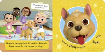 CoComelon: Touch and Feel book: Brand New illustrated interactive touch and feel board book, perfect for young CoComelon fans! - Cocomelon [KSIĄŻKA]