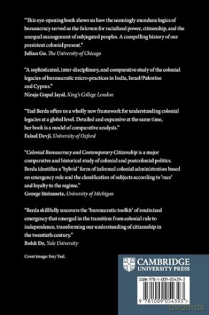 Colonial Bureaucracy and Contemporary Citizenship - Yael Berda [KSIĄŻKA]