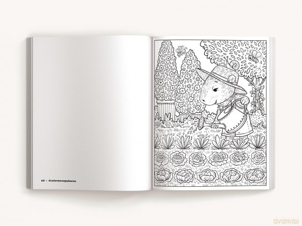 Color Me Capybaras: A Capy-tivating Coloring Book [KSIĄŻKA]