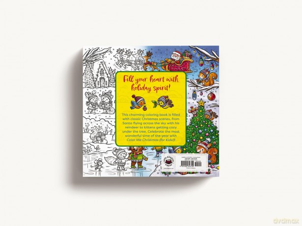 Color Me Christmas (for Kids!): 30 Festive Coloring Pages [KSIĄŻKA]