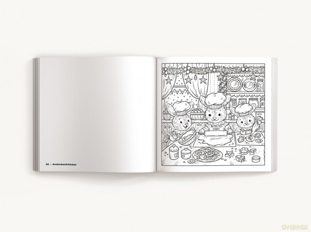 Color Me Christmas (for Kids!): 30 Festive Coloring Pages [KSIĄŻKA]