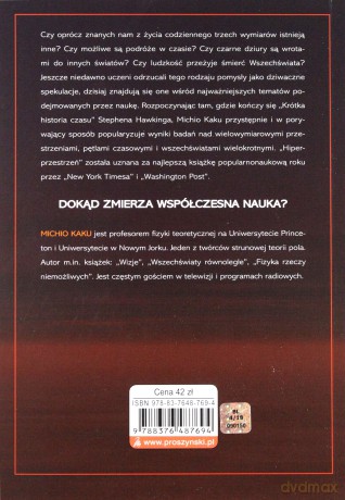 Hiperprzestrzeń [KSIĄŻKA]