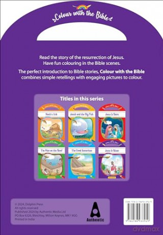 Colour with the Bible: Jesus Is Risen - Authentic Media [KSIĄŻKA]