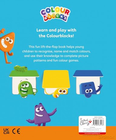 Colourblocks Colour Play: A Lift-the-Flap Book - Colourblocks [KSIĄŻKA]