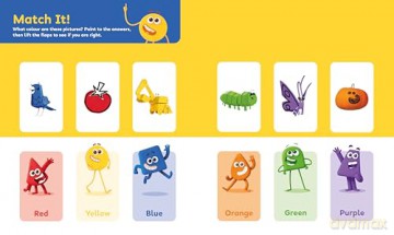 Colourblocks Colour Play: A Lift-the-Flap Book - Colourblocks [KSIĄŻKA]