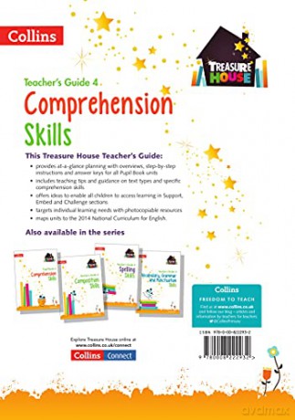 Comprehension Skills Teacher's Guide 4 (Treasure House) - Abigail Steel [KSIĄŻKA]