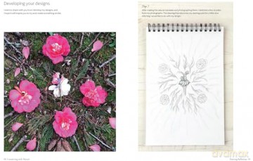 Connecting with Nature: Mindful stitching and textile art through the seasons - Tilly Rose [KSIĄŻKA]