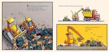 Construction Site: Garbage Crew to the Rescue! (Goodnight, Goodnight, Construc) - Sherri Duskey Rinker [KSIĄŻKA]