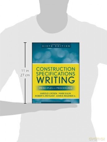 Construction Specifications Writing: Principles and Procedures - Mark Kalin [KSIĄŻKA]