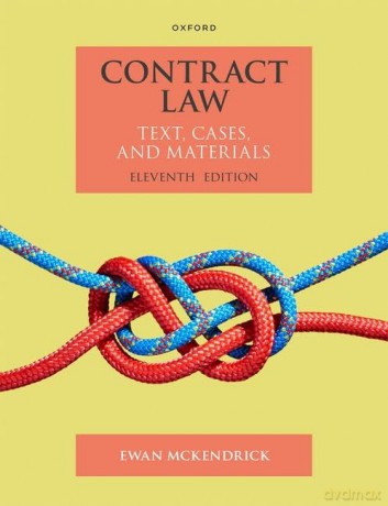 Contract Law: Text Cases and Materials - Ewan McKendrick [KSIĄŻKA]