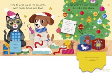 Countdown to Christmas: A Lift-the-Flap Book [KSIĄŻKA]