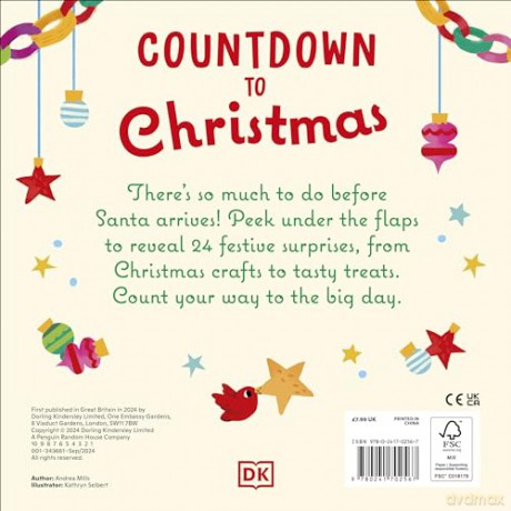 Countdown to Christmas: A Lift-the-Flap Book [KSIĄŻKA]