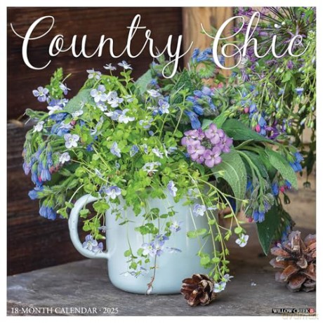Country Chic 2025 Wall [KSIĄŻKA]