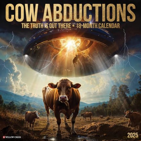 Cow Abductions 2025 Wall [KSIĄŻKA]
