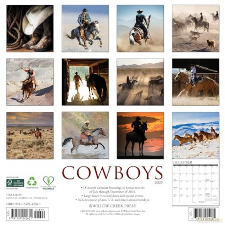Cowboys 2025 Wall [KSIĄŻKA]