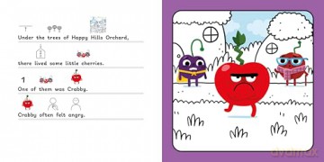 Crabby Calms Down: Accessible Symbolised Edition: 5 (The Little Cherries Symbolised 6-Book Collection (Books 1-6)) [KSIĄŻKA]