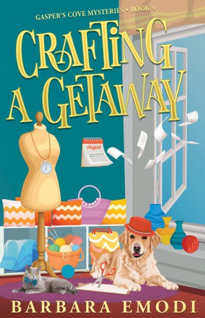 Crafting a Getaway: Gasper's Cove Mysteries Book 4 - Barbara Emodi [KSIĄŻKA]