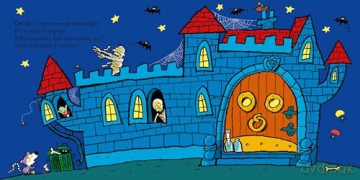 Creaky Castle: A halloween lift-the-flap book - Jane Clarke [KSIĄŻKA]