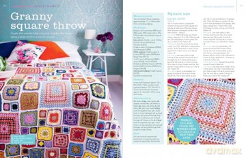 Create Your Own Crochet Blankets: Develop Your Skills with 25 Inspiring Projects - Jessica Leggett [KSIĄŻKA]