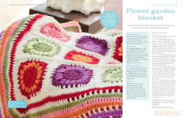 Create Your Own Crochet Blankets: Develop Your Skills with 25 Inspiring Projects - Jessica Leggett [KSIĄŻKA]