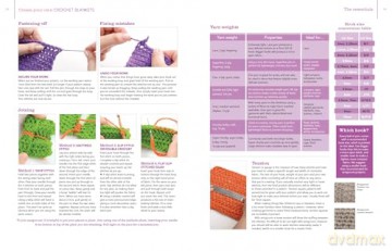 Create Your Own Crochet Blankets: Develop Your Skills with 25 Inspiring Projects - Jessica Leggett [KSIĄŻKA]