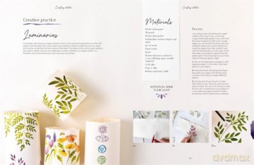 Creative Calm: Drawing, painting and gentle crafts for mindfulness and inner peace - Sandy Cousens [KSIĄŻKA]