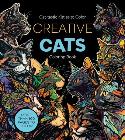 Creative Cats Coloring Book: Cat-tastic Kitties to Color - More Than 100 Pages to Color! (Chartwell Coloring Books) - Editors of Chartwell Books [KSIĄŻKA]